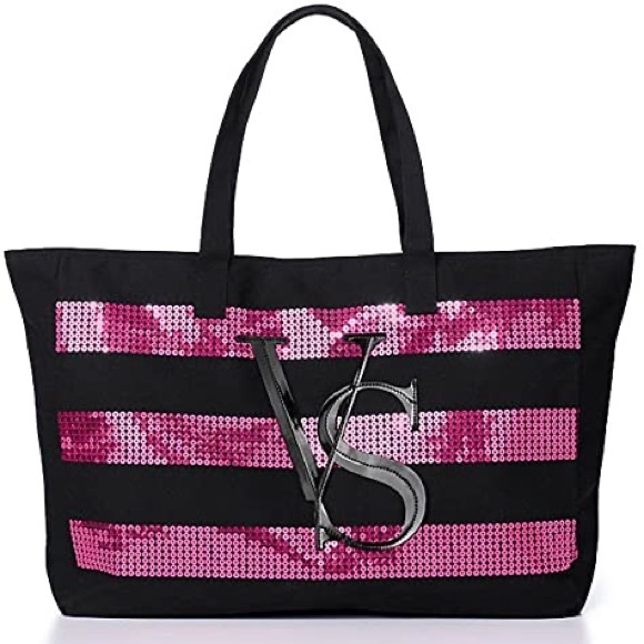 SOLD- VS Victoria's Secret Rhinestone Tote Bag (BNIP) - Picture 1 of 5